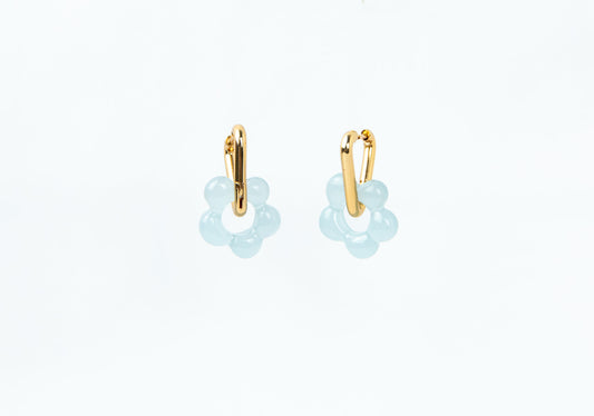 Boucles d'oreilles Bégonia