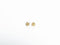Boucles d'oreilles Bouton d'or
