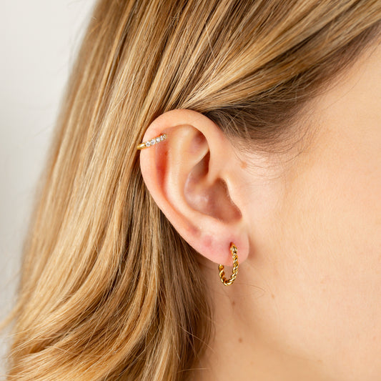 Boucles d'oreilles Gentiane