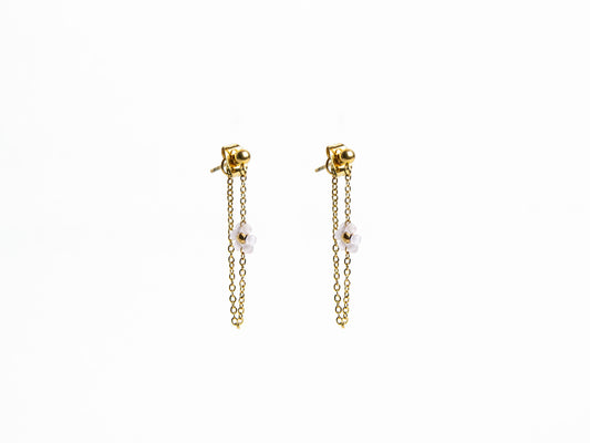 Boucles d'oreilles Marguerite