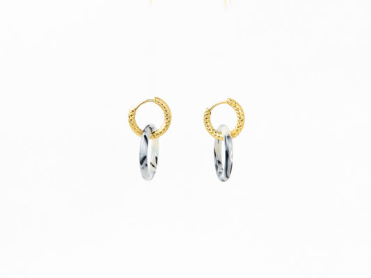 Boucles d'oreilles Spirée