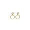 Boucles d'oreilles Lobélie