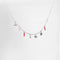 Collier personnalisable 8 charmes argent