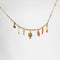Collier personnalisable 6 charmes or