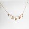 Collier personnalisable 8 charmes or